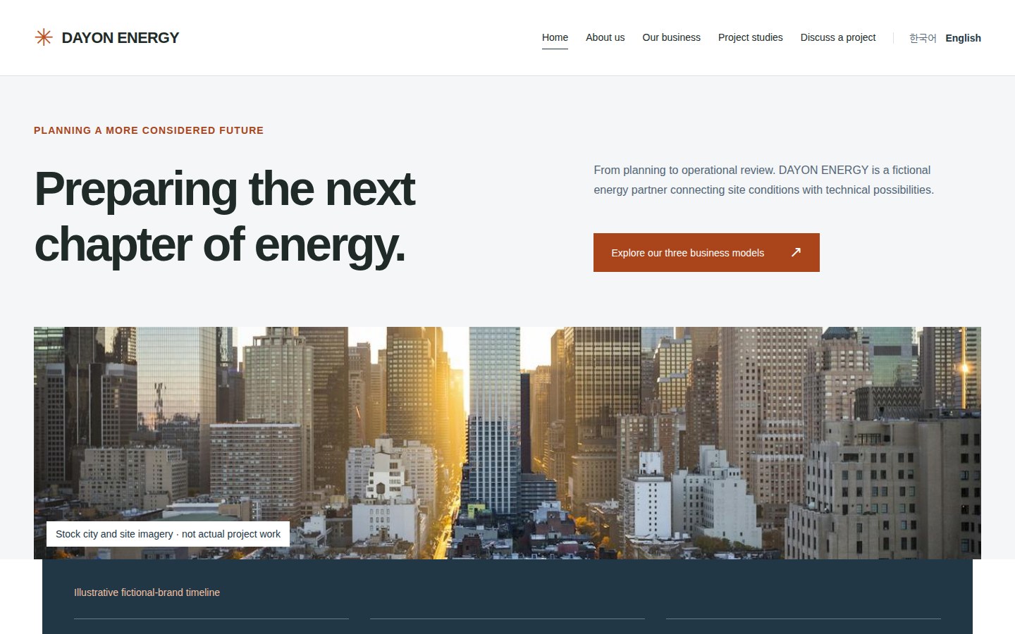 DAYON ENERGY home preview